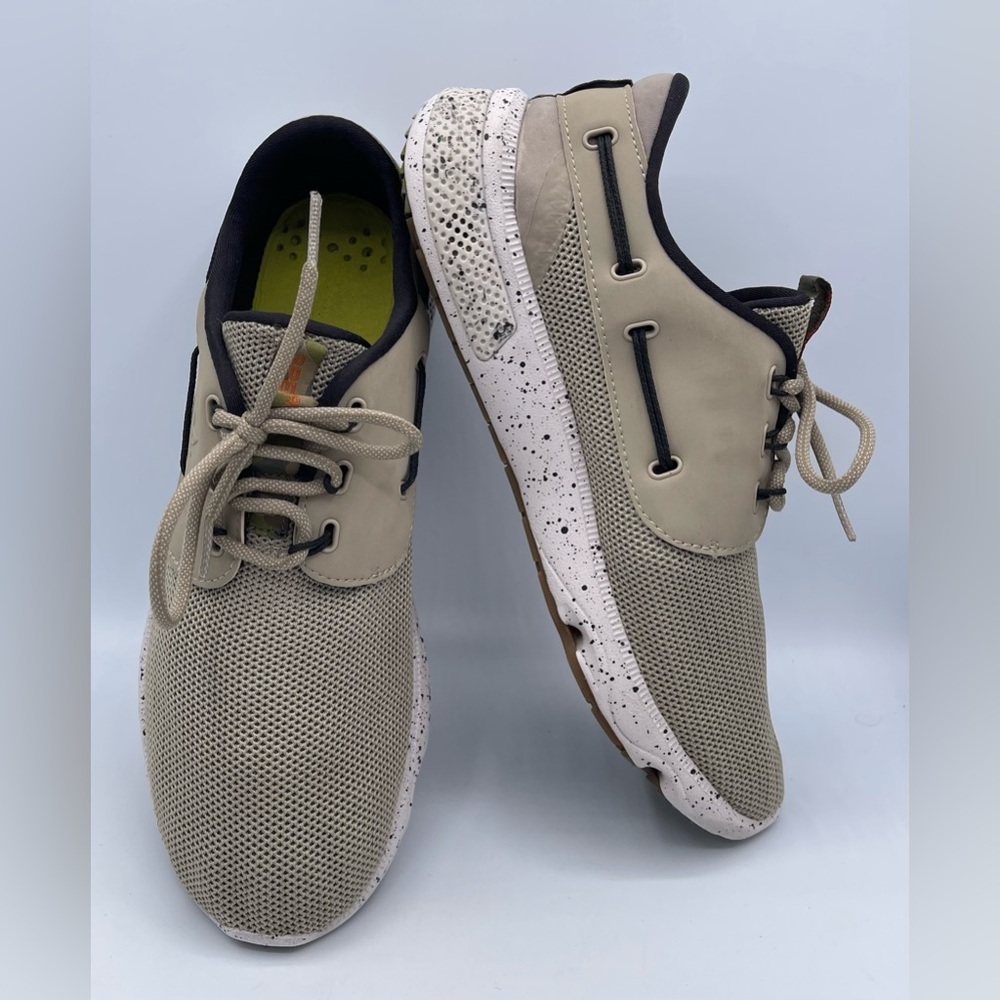 Sperry STS99316 Top-Sider 7 Seas Water Shoes Beige & Camo‎ Women’s 9 Worn 1 Time